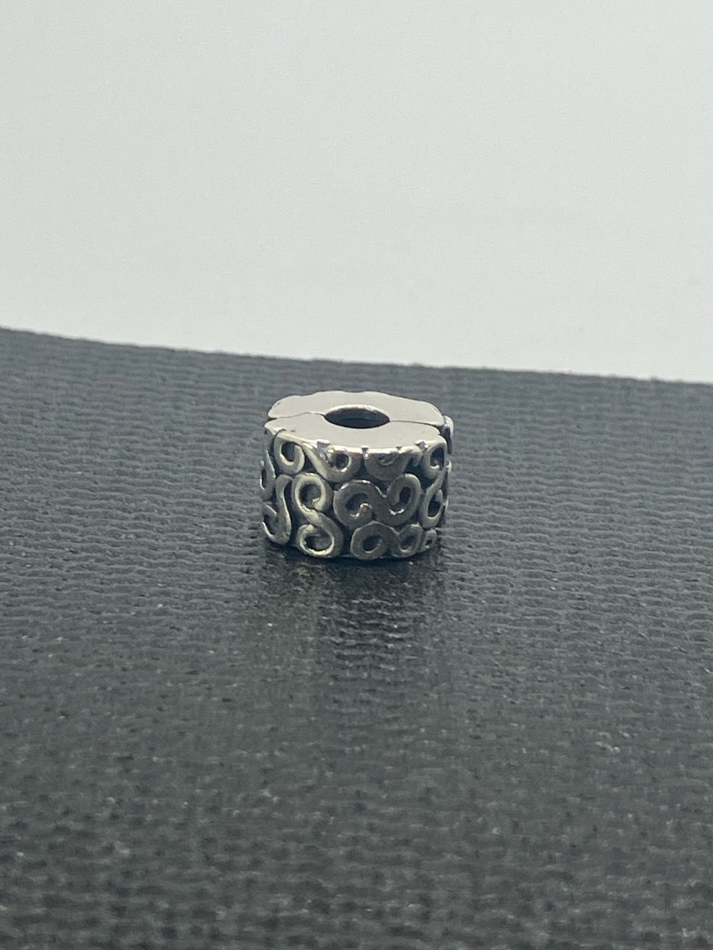 Pandora 925 ALE Swirl Clip Charm Scrollwork Design | # 790338